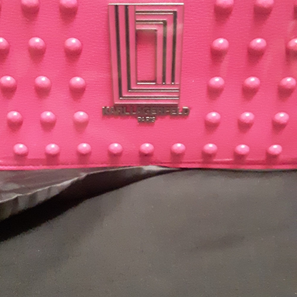 Karl Lagerfeld Paris Simone Raspberry Crossbody bag - Picture 4 of 7